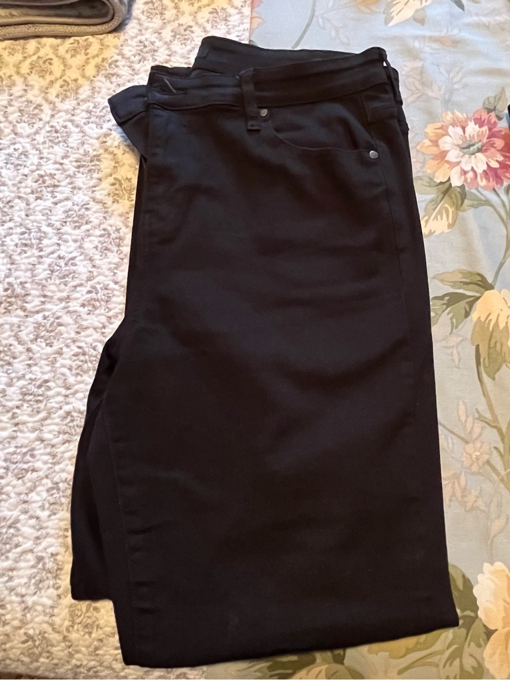 Women’s Buffalo Black Pants- Classic Straight Fit